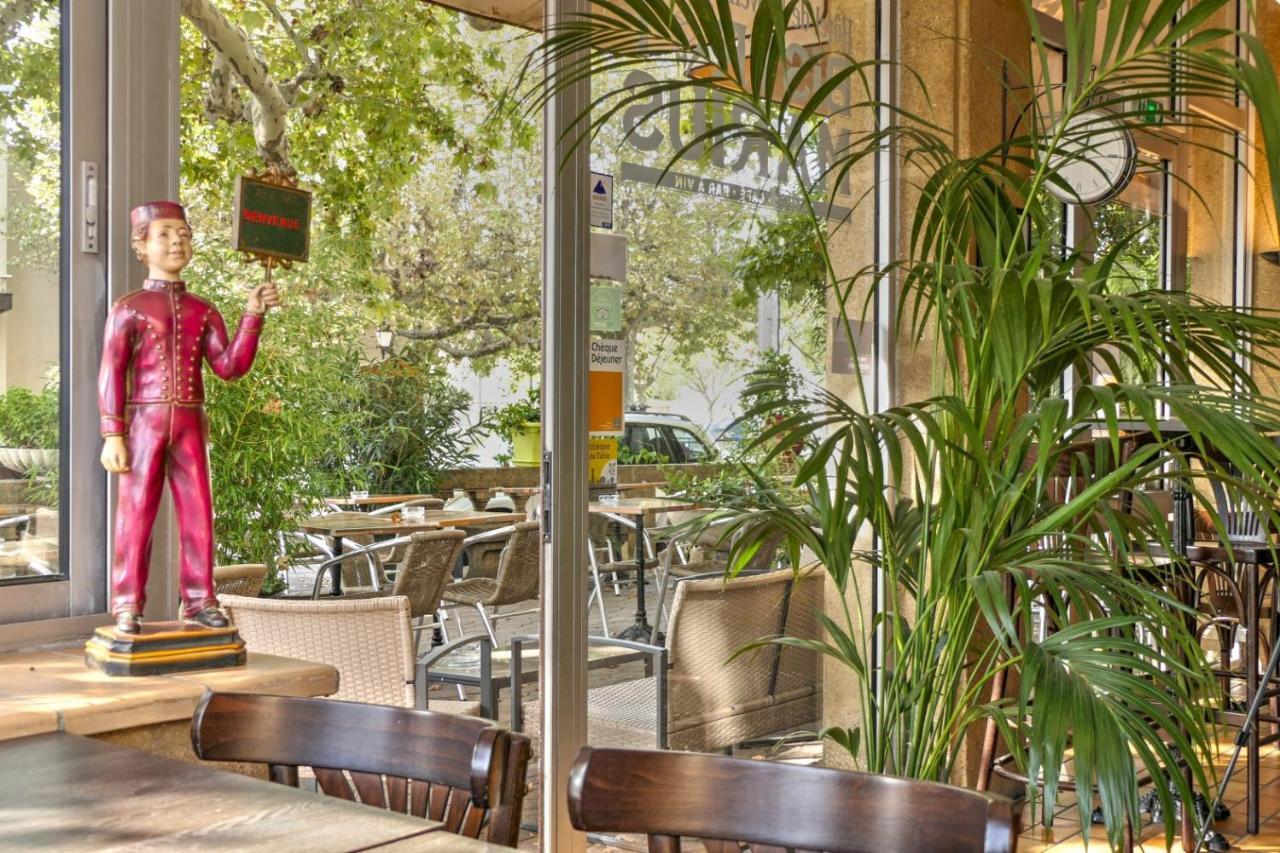 Logis Hotel Restaurant De Provence Orange  Bagian luar foto